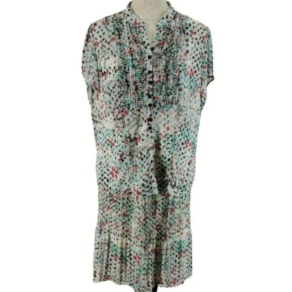 TanJay Petites 16P 2 piece polka dot Dress